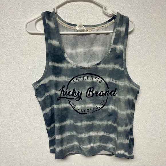 Lucky Brand Tie-Dye Tank Top Size XXL - Picture 3 of 5